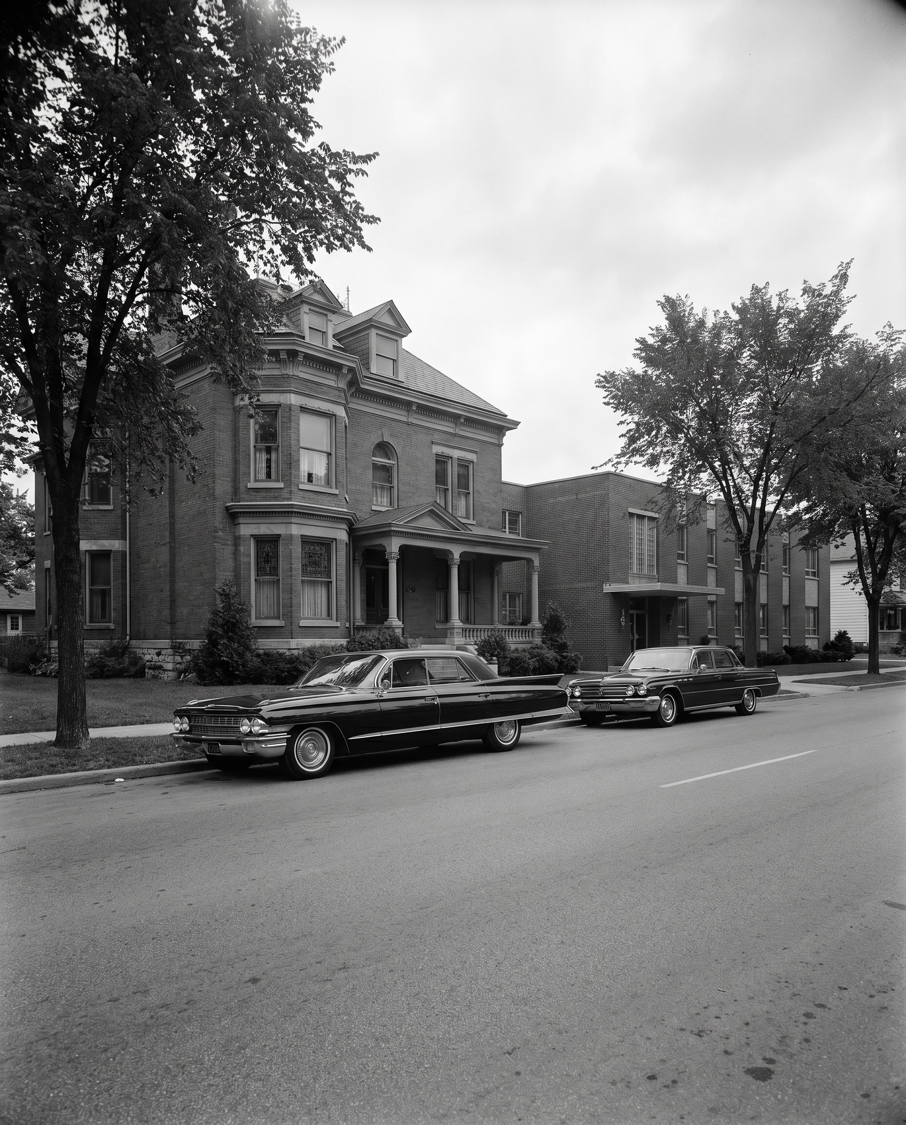 The east-wing addition, 1962